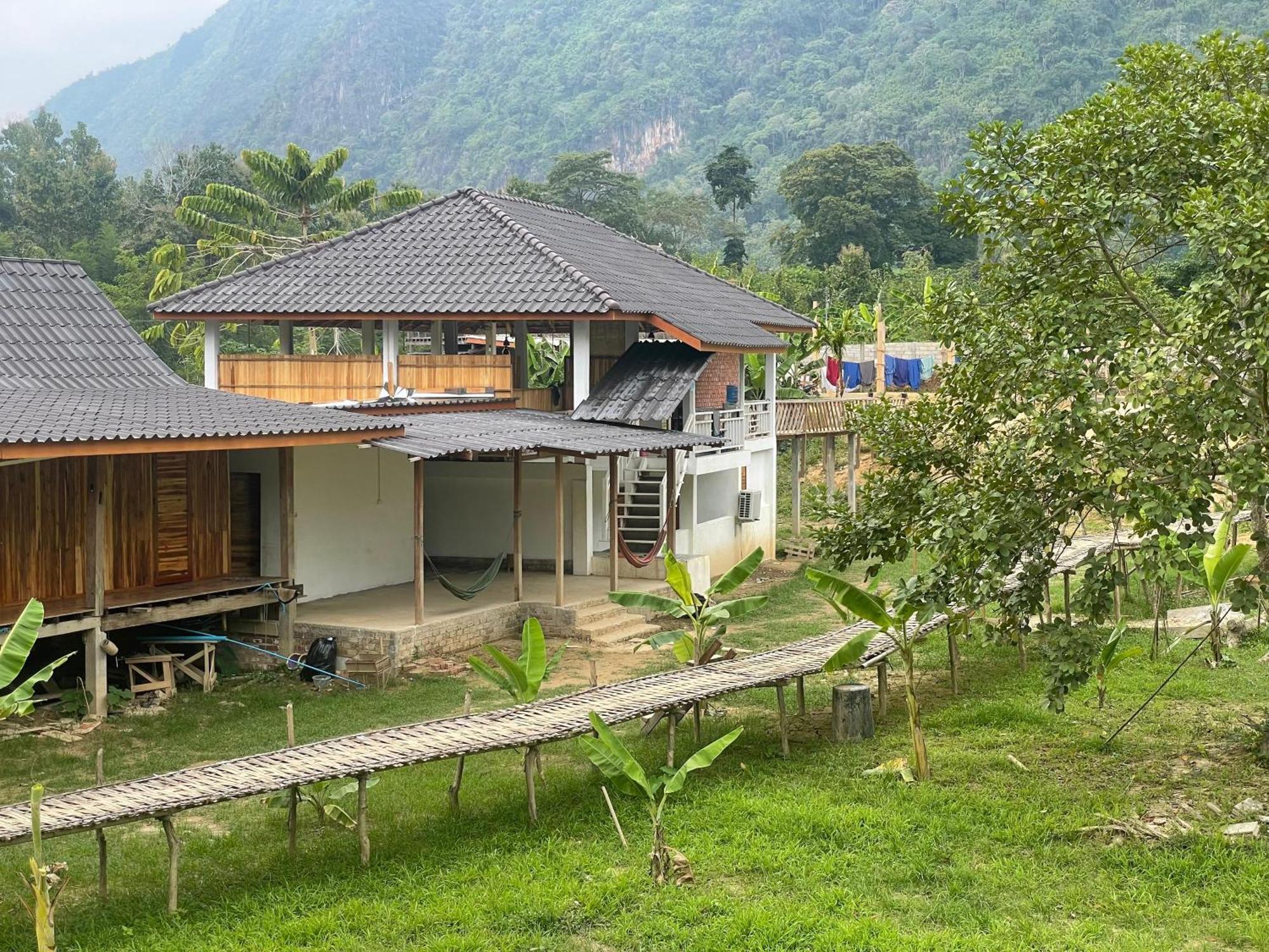 Eco Farm Stay And Hostel Nongkhiaw Extérieur photo